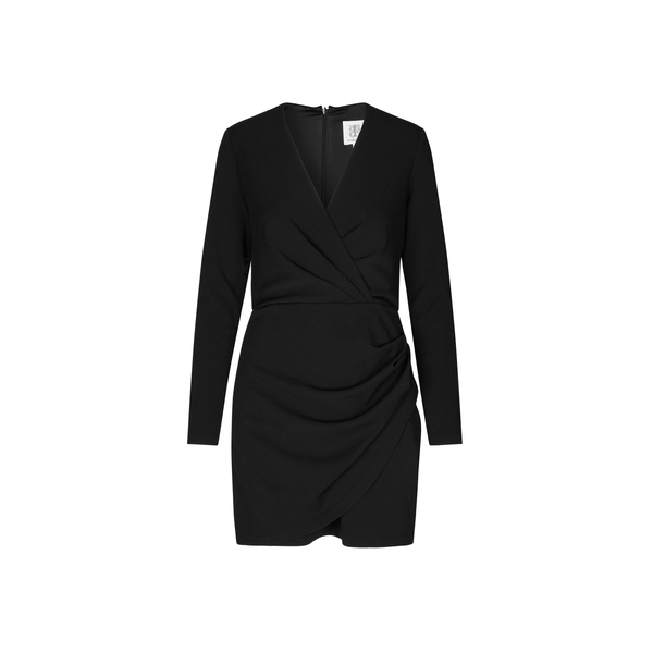Kos Short Dress - Black