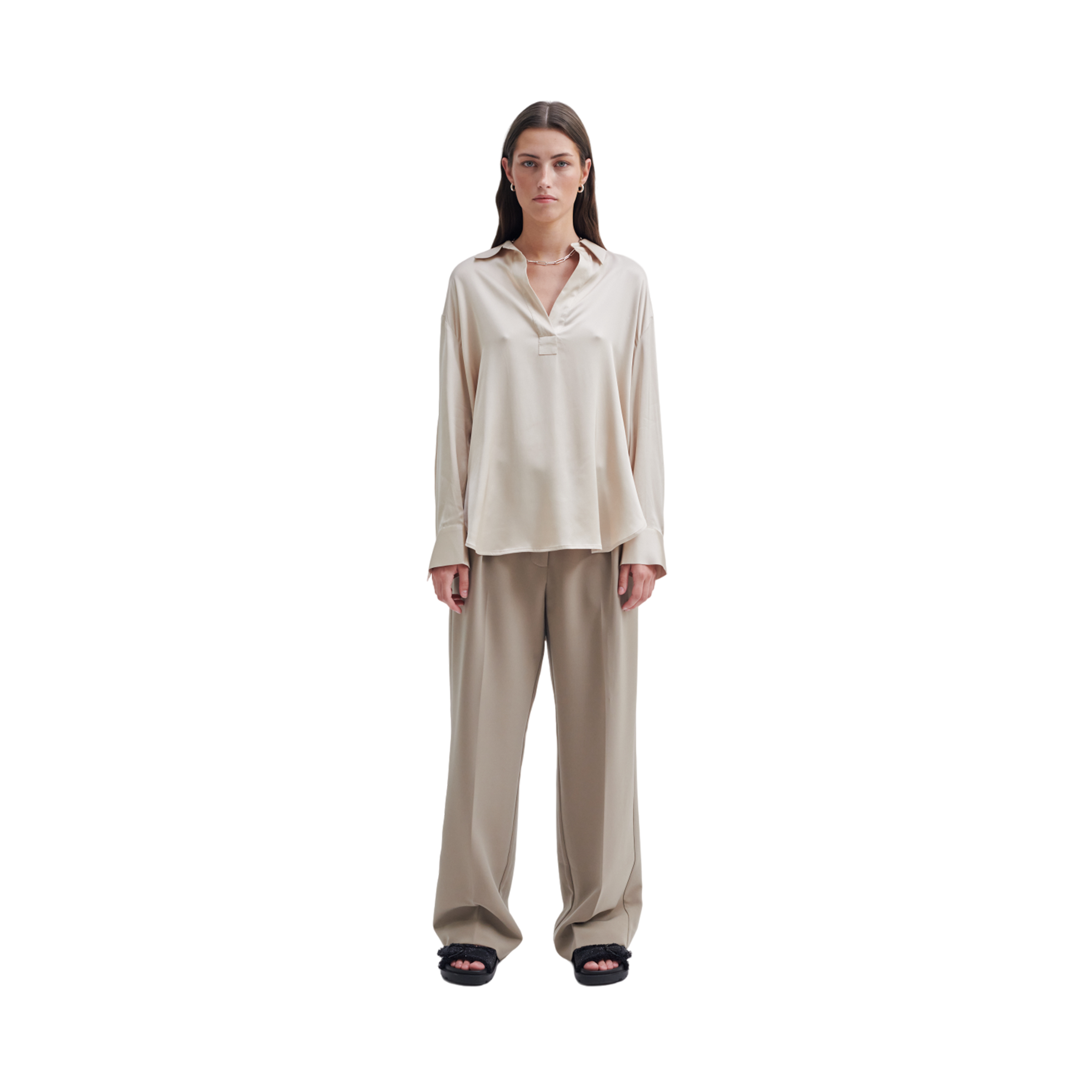 Galla Blouse - Beige