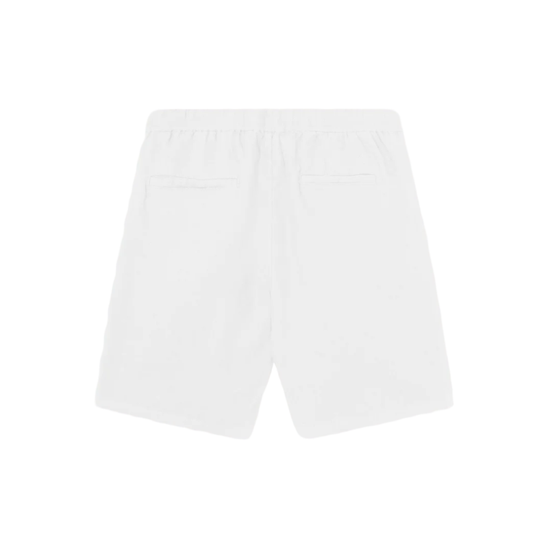 Loose Linen shorts - White