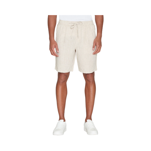 Loose Linen shorts - Beige