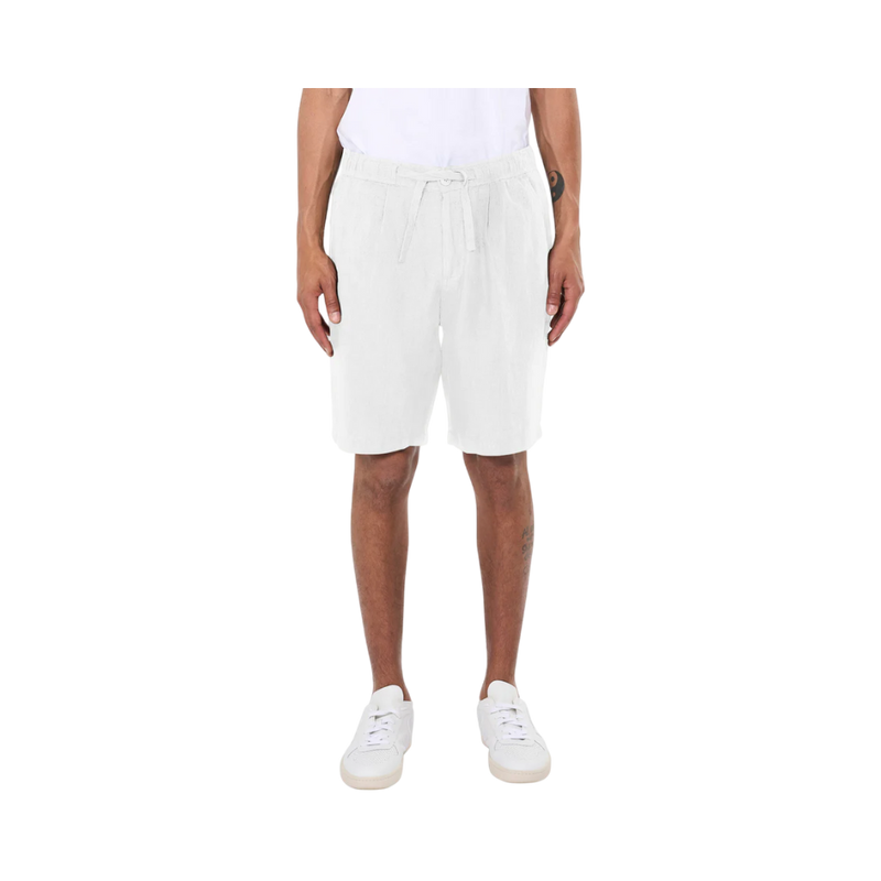 Loose Linen shorts - White