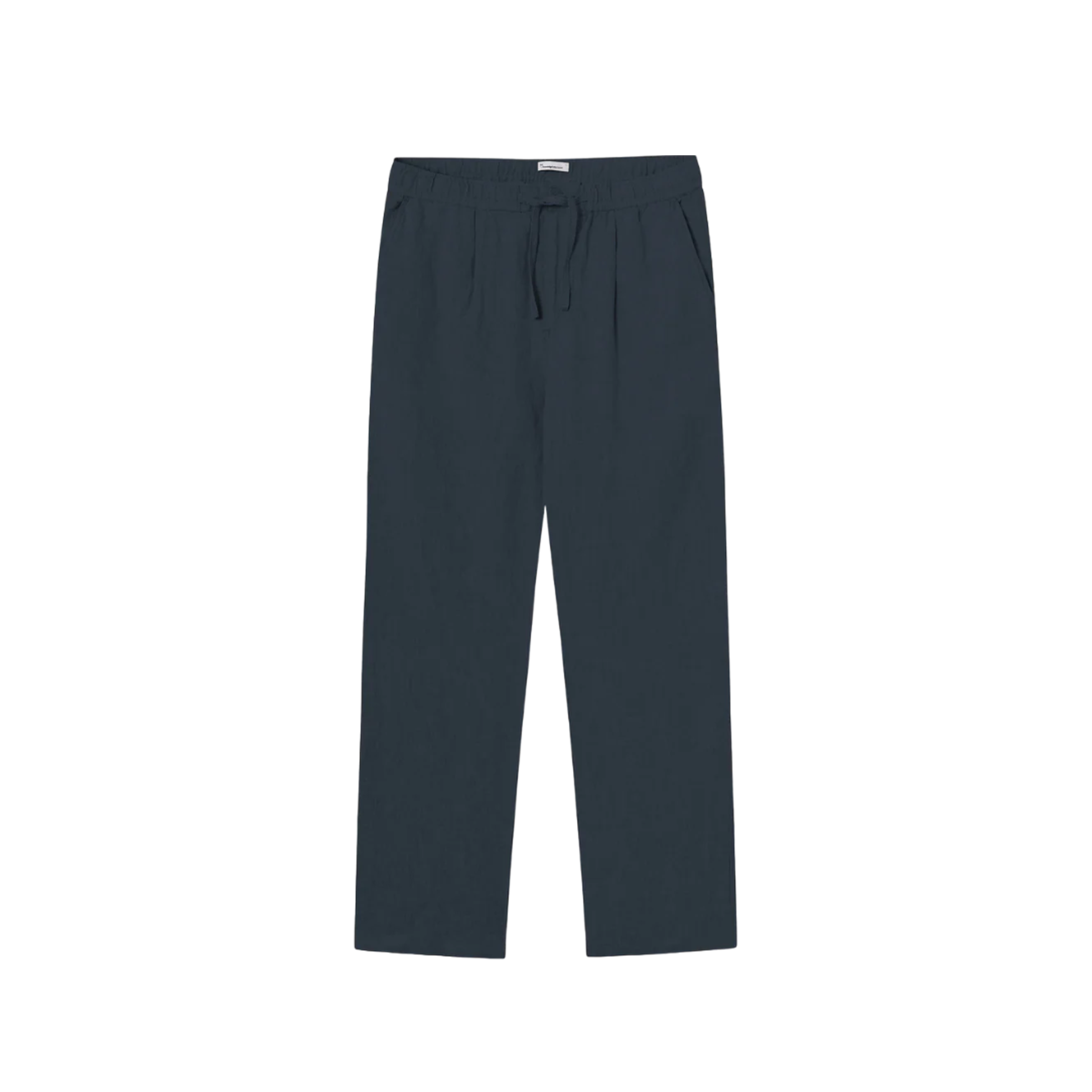 Loose linen pants - Blue