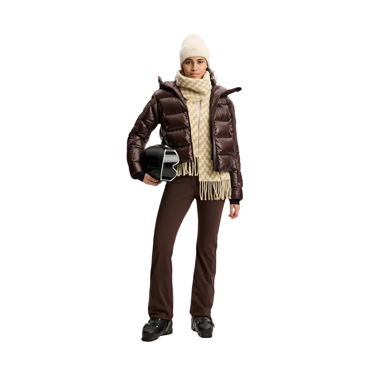 Nerina Down Jacket - SEAL BROWN