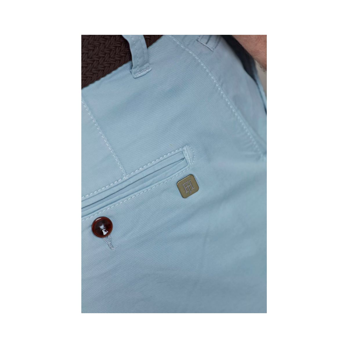 Classic Chino Shorts - Light Blue