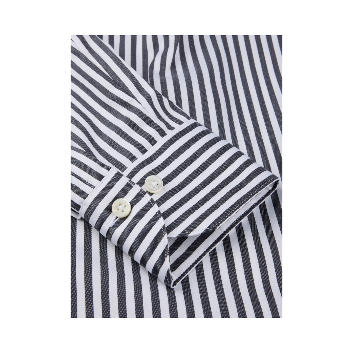 Siri Shirt - Black Stripe