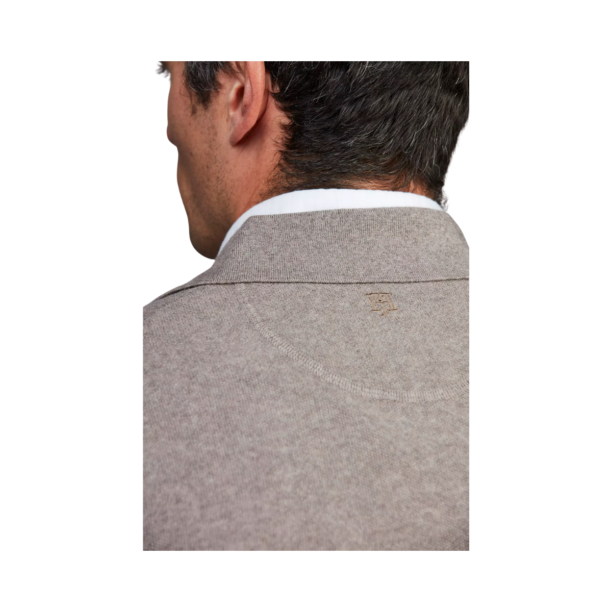 Merino Structure Polo - Mole
