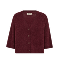 MMThora Lizet Knit Cardigan - Cabernet