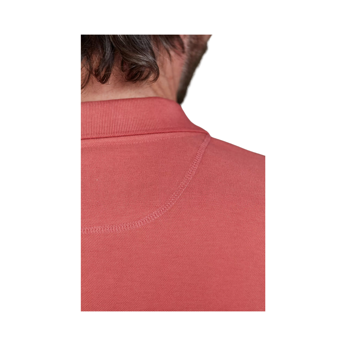 Rough Style Polo - Soft Red