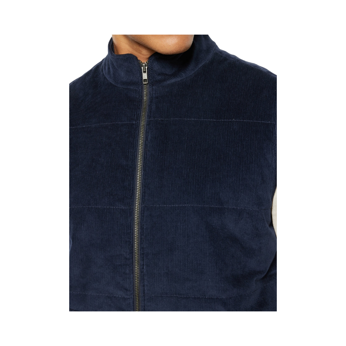 11-Wales Corduroy Vest - Navy