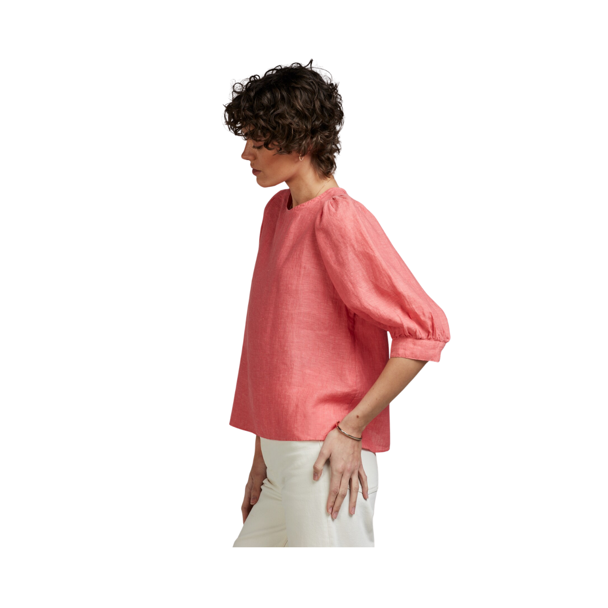 Carmen Blouse - Light Red