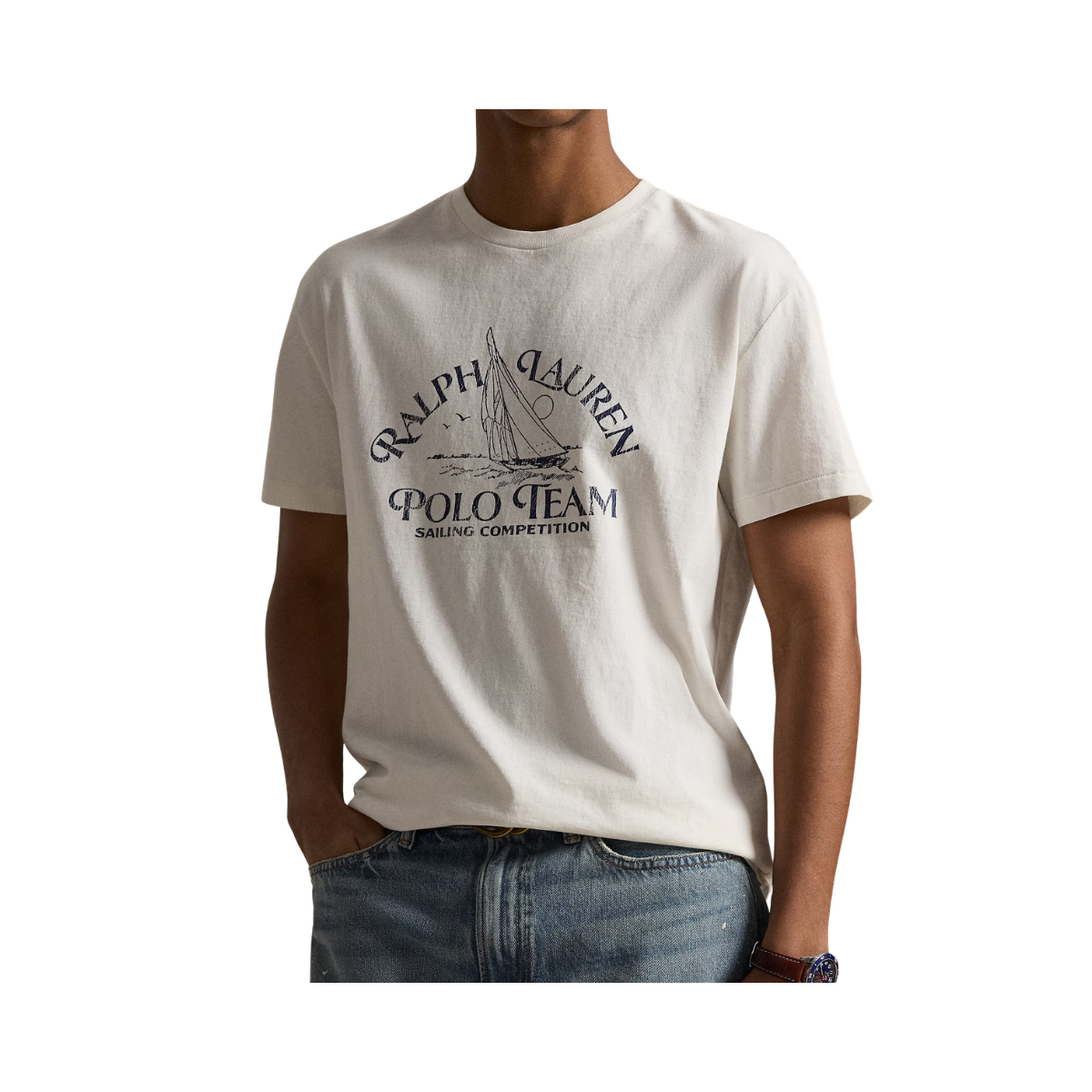 Knit T-Shirt - Deckwash White