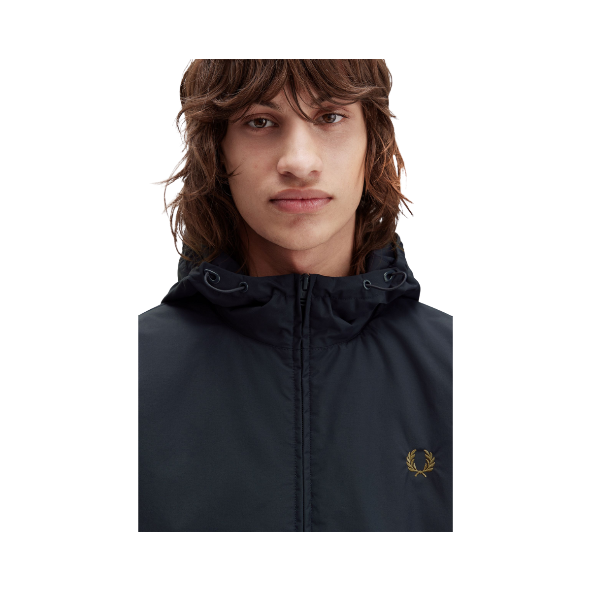 Hooded Brentham Jacket - Navy