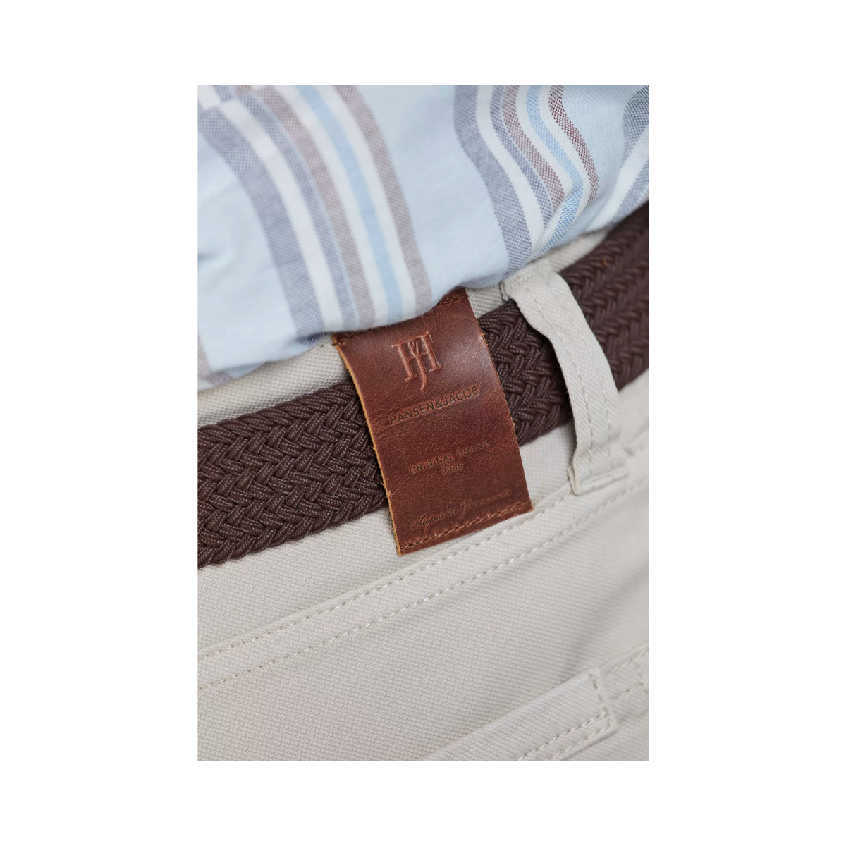 5-Pkt Pan Oxford Shorts - Irish White