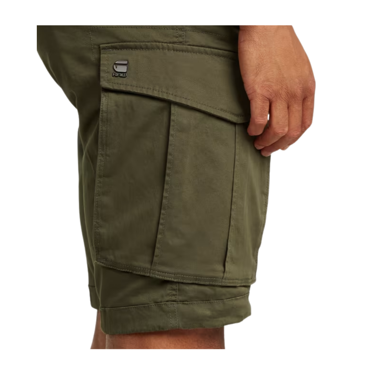 Rovic Zip Regular Shorts - Grey