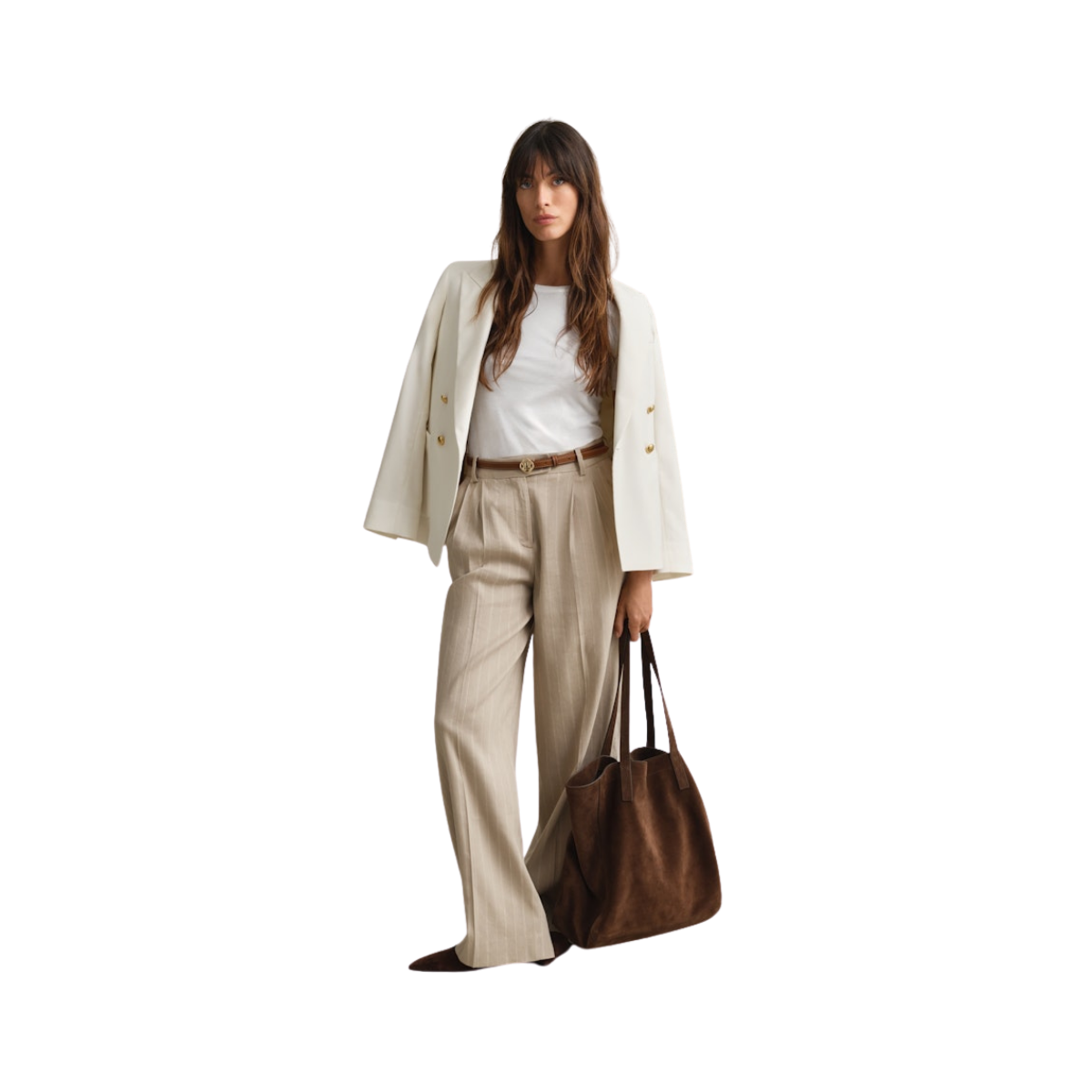 Light Cotton T-Shirt - White