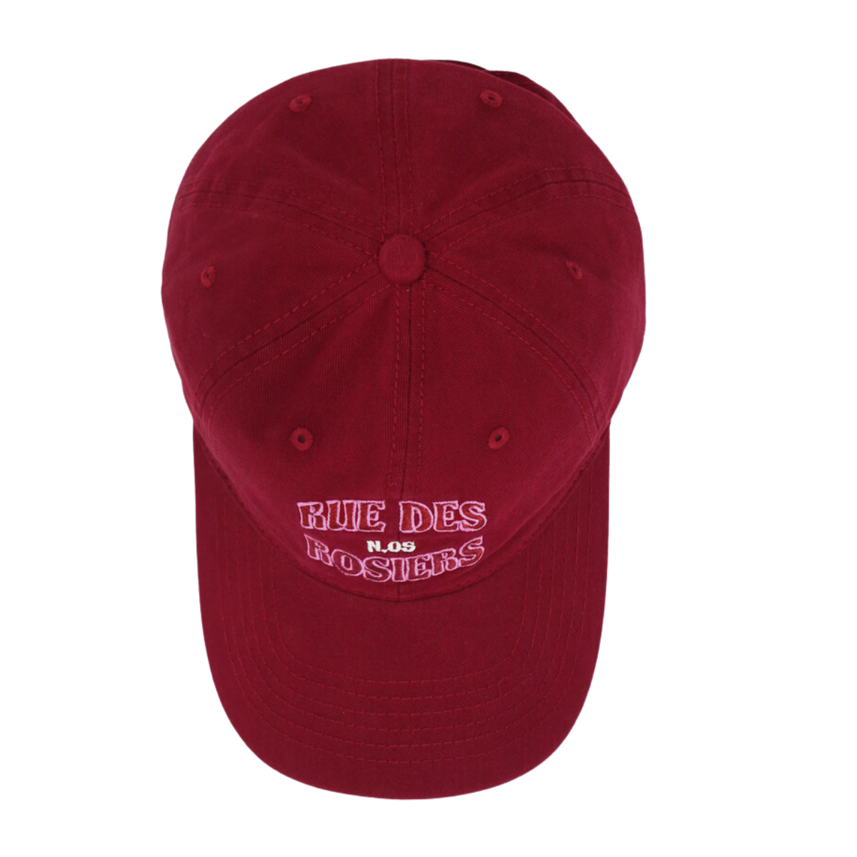 Cap Rue Des Rosiers Burgundy - Dark Red