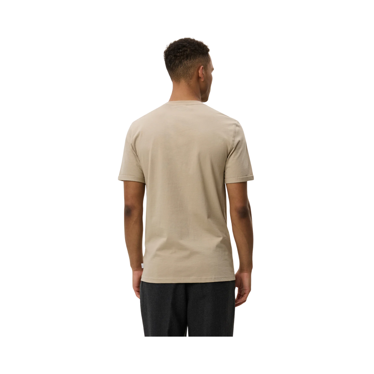 Norregaard Contrast T-Shirt - Dark Sand