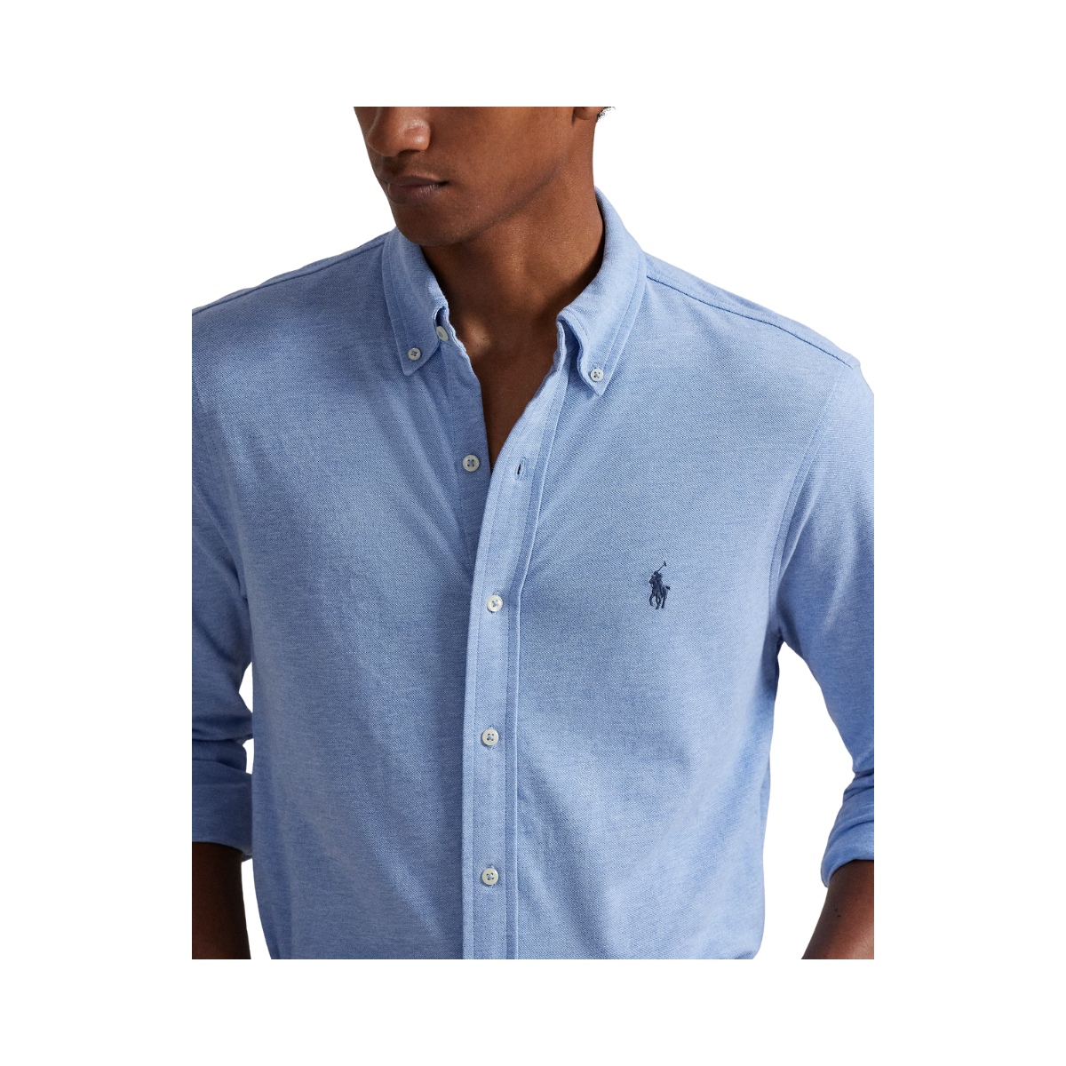 Featherweight Mesh Oxford Shirt - Isle