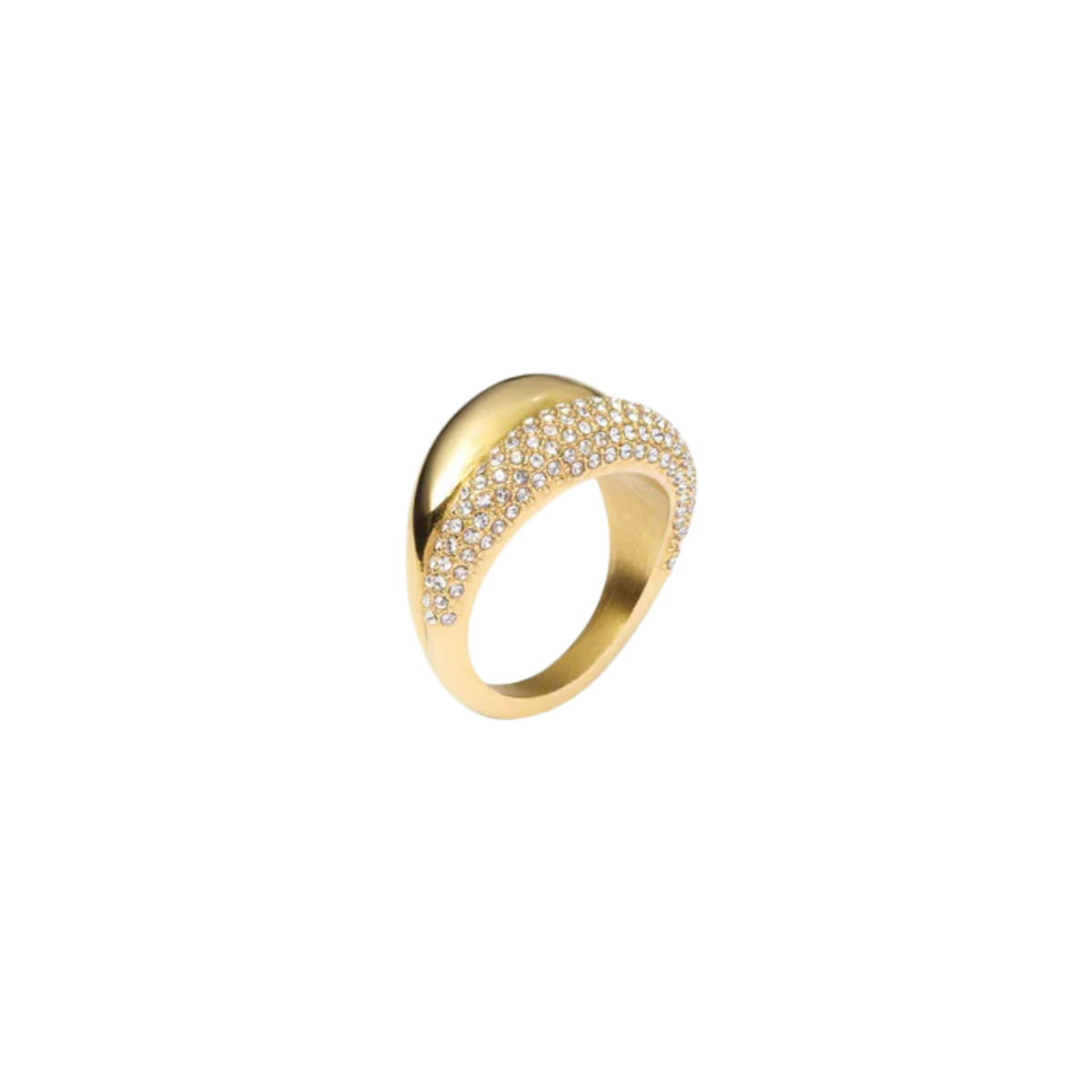 Pavé Daring Gold Ring - gold