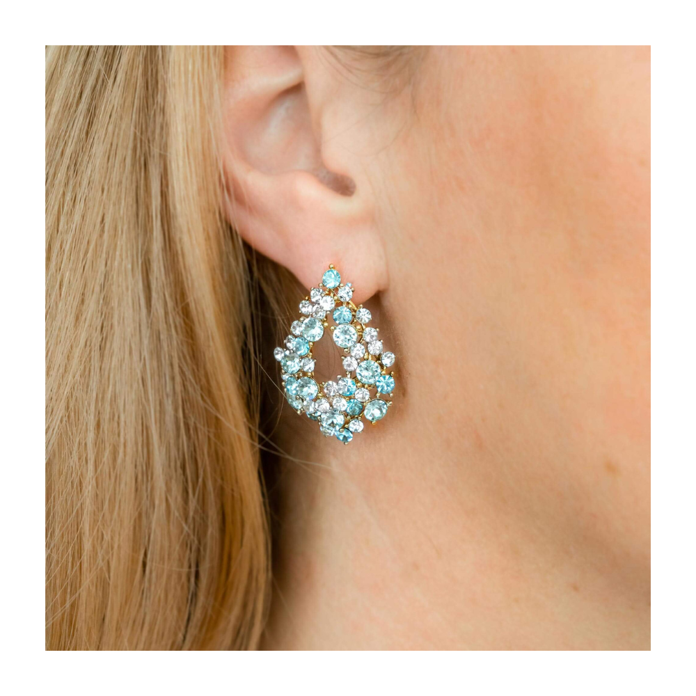 Alice Earrings - Blue