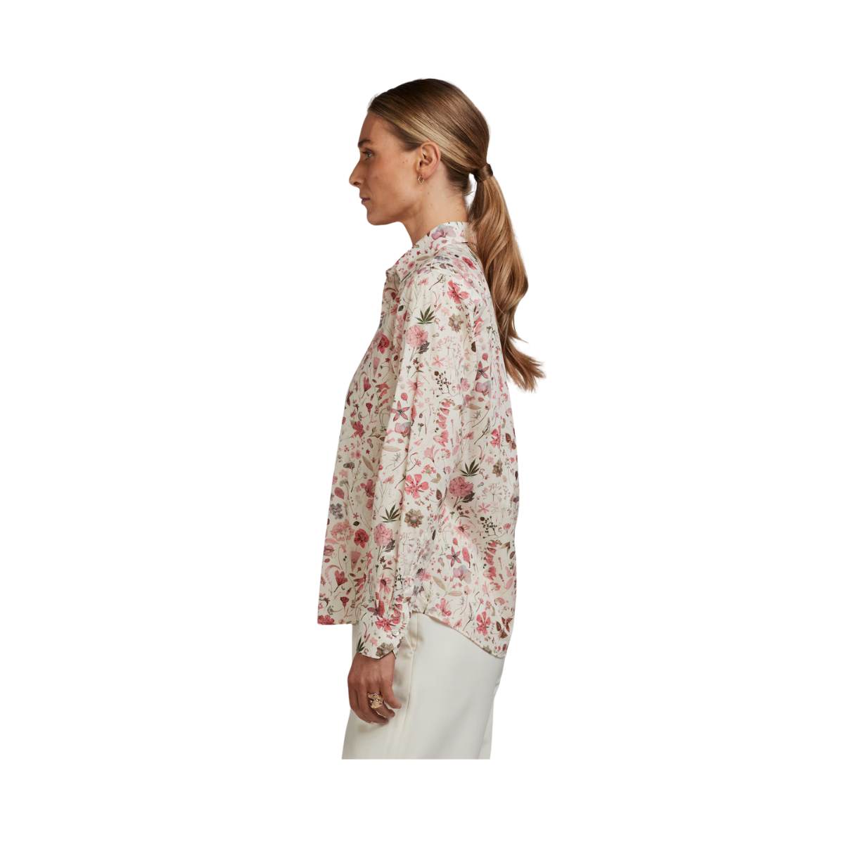 Siri Shirt - Light pink pattern