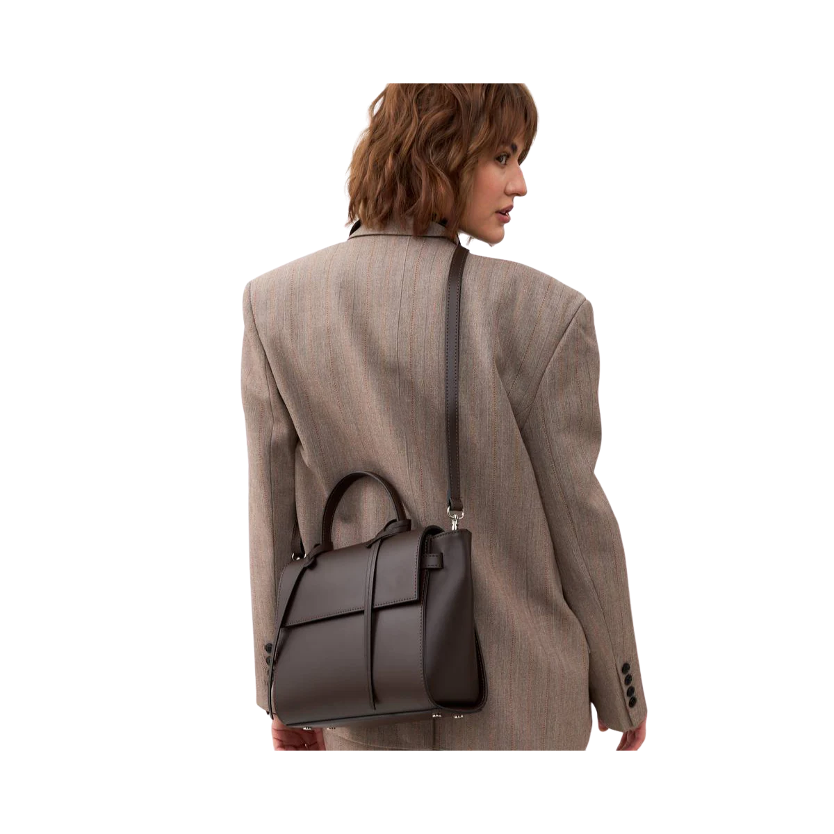 Arezzo Bag - Dark Brown