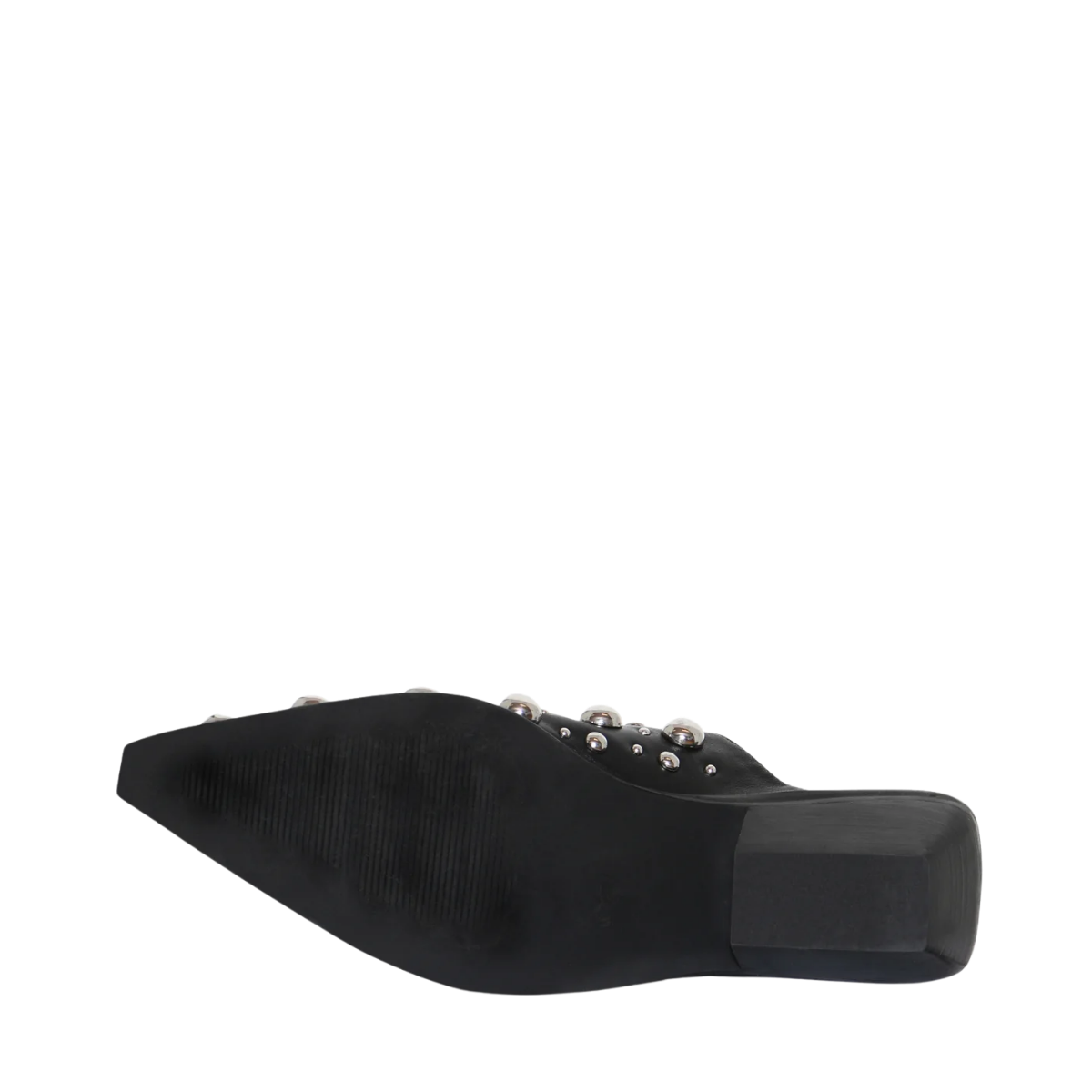 Dever Studs Mules - Black