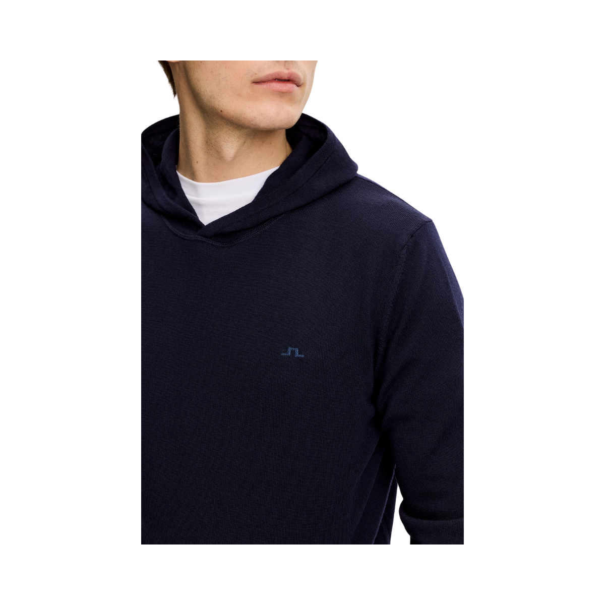 Karl Merino Hoodie - JL Navy