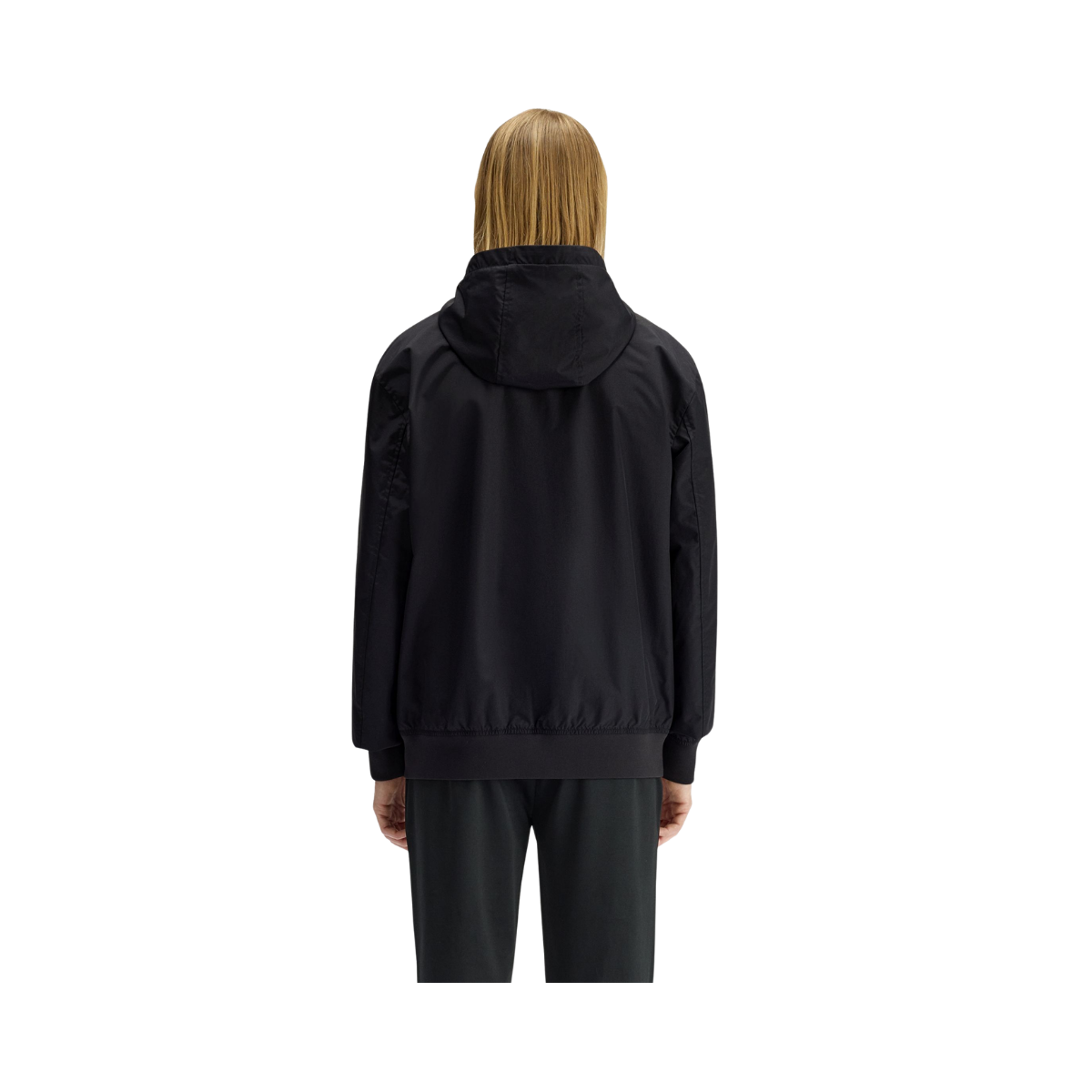 Hooded Brentham Jacket - Black