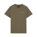 Script T-Shirt - Khaki Ash