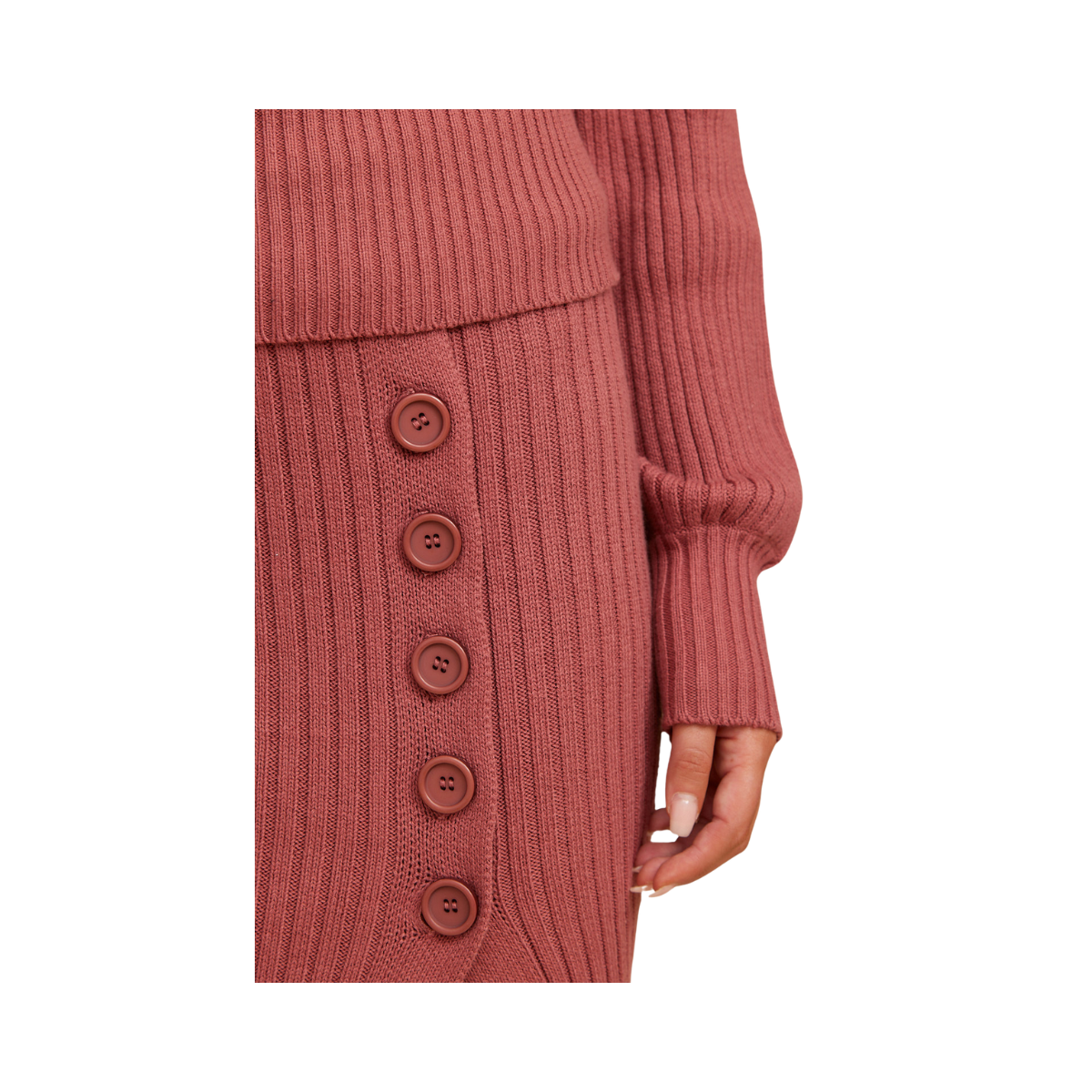 Sofia Knit Skirt - Pink