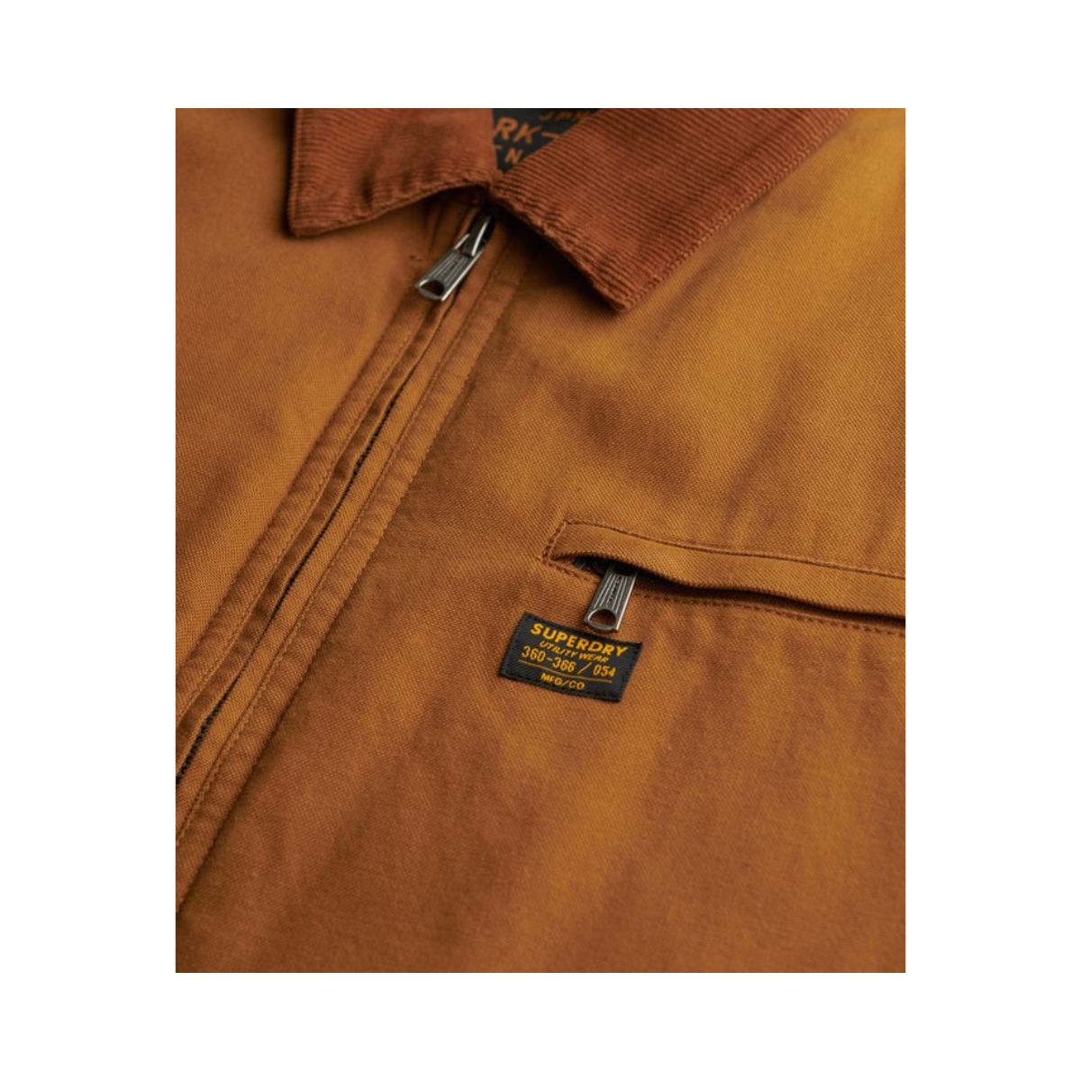 Cotton Canvas Ranch Jkt - 8MA Denim Co Tobacco Brown