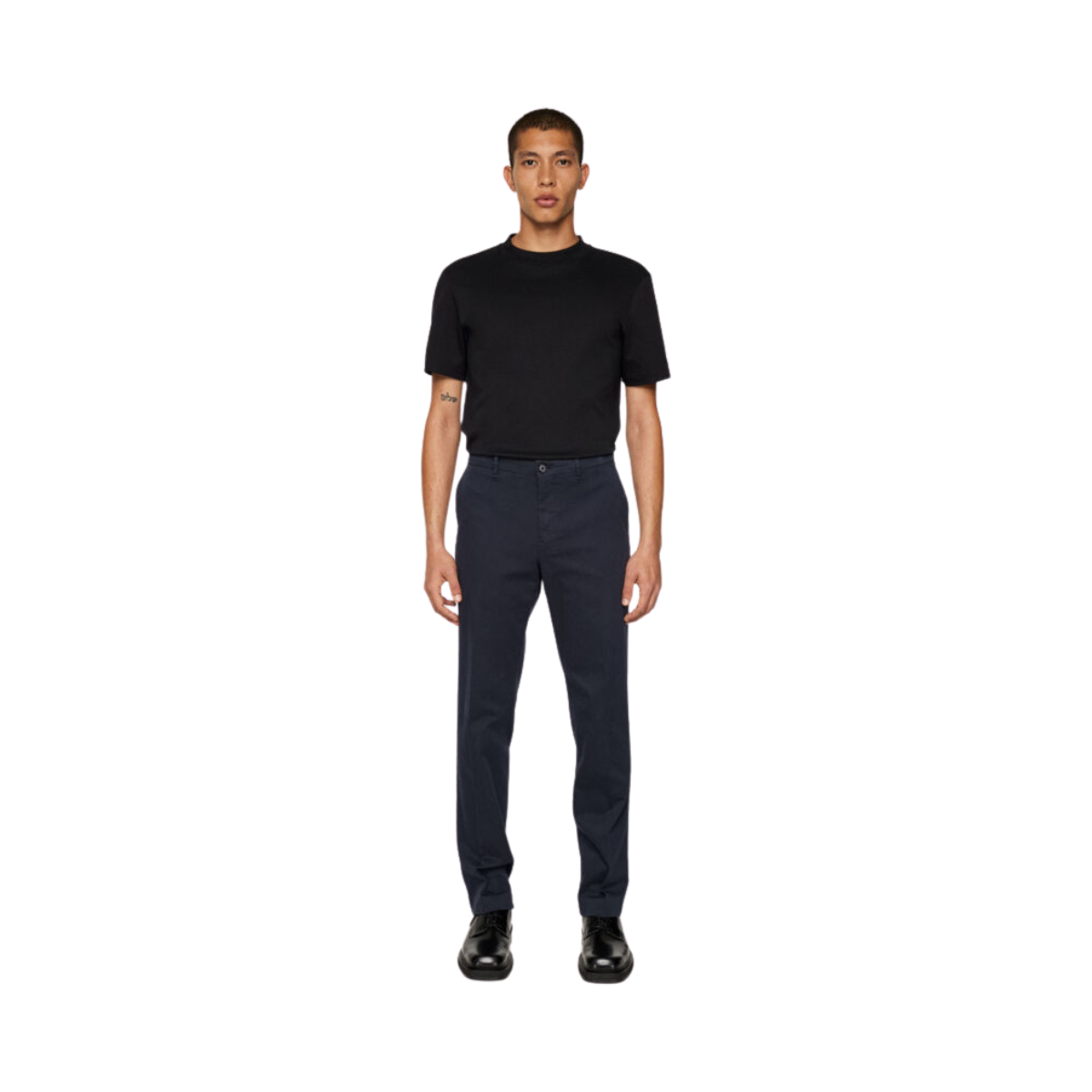 Lois C Flannel Twill Pants - Navy