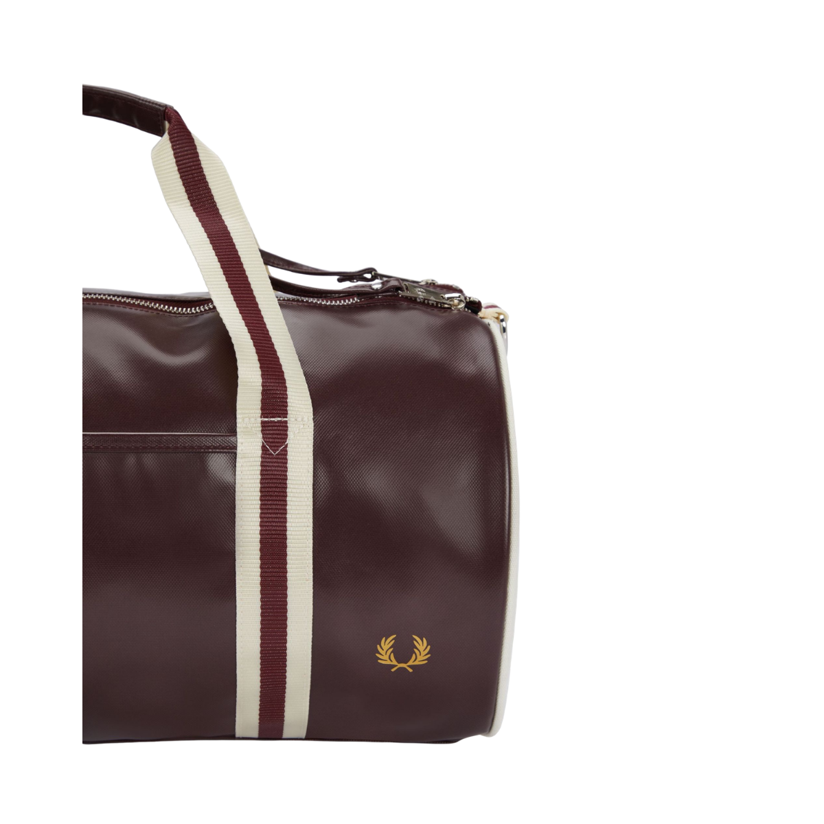 Classic Barrel Bag - Oxblood/Ecru