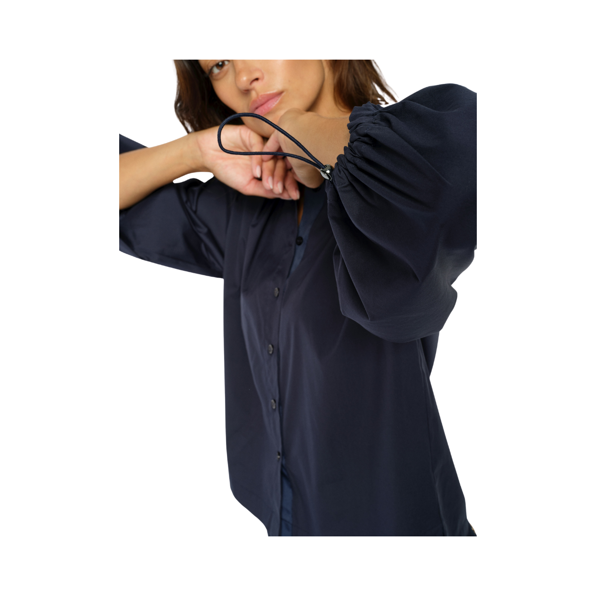 MMVinita 3/4 Shirt - Salute Navy