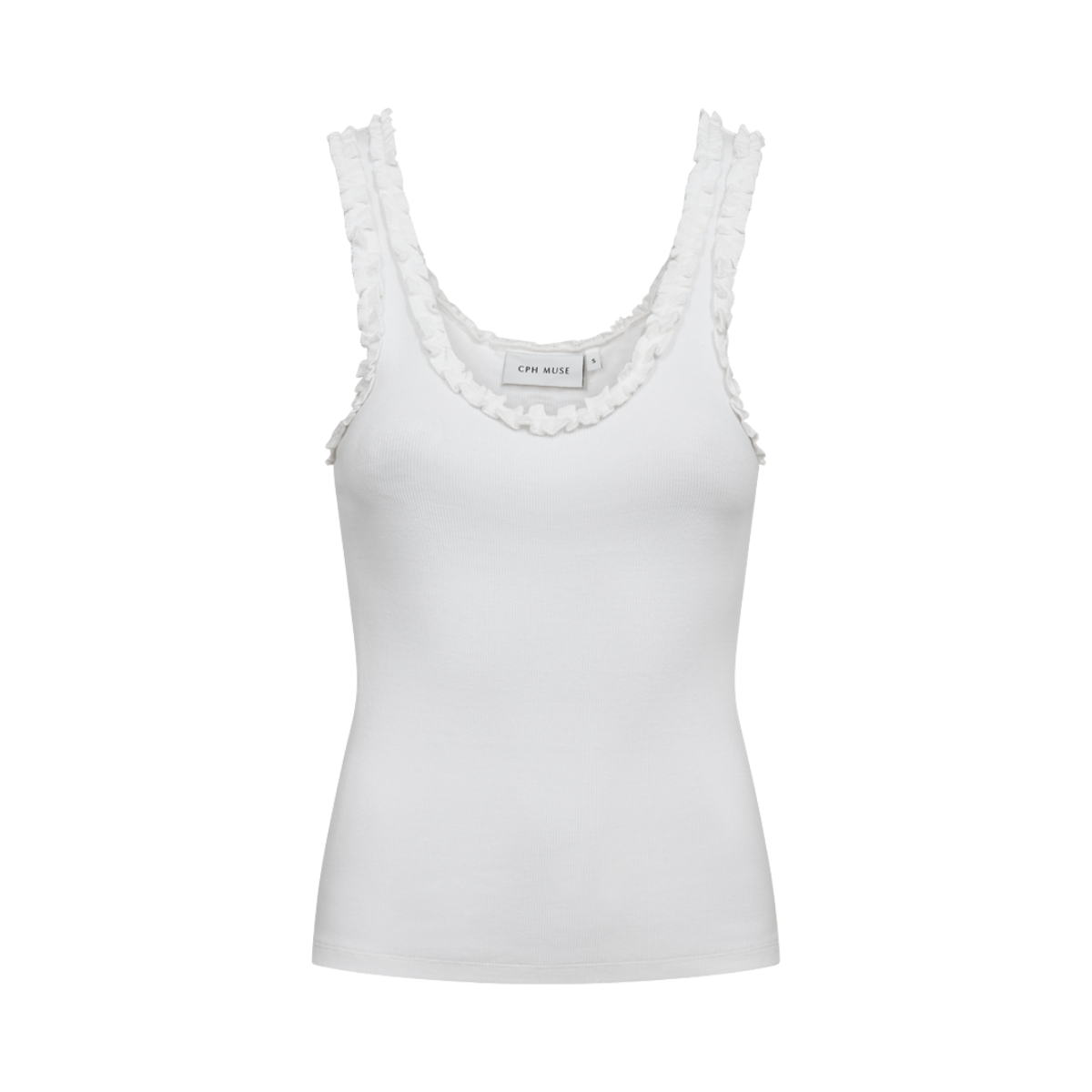 CMSiv Top - Bright White
