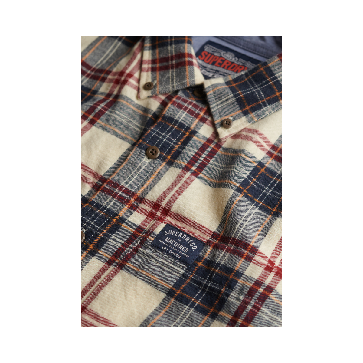 Lumberjack LS Shirt - Peyton Check White