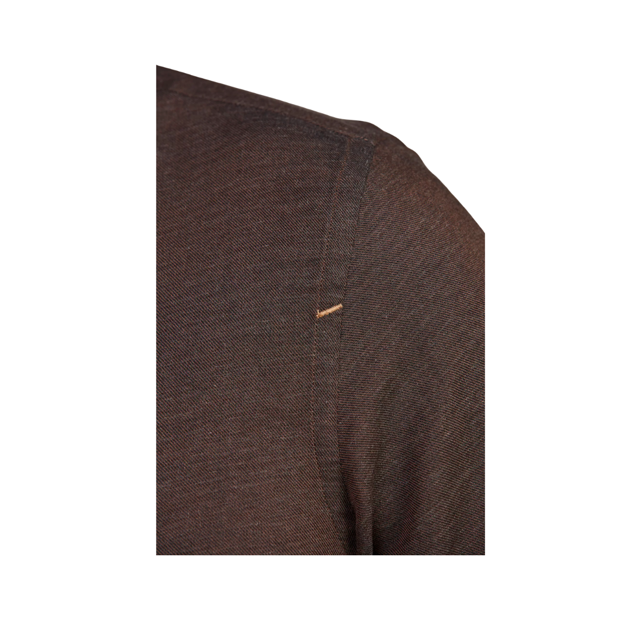 Solid Flanel Shirt - Brown