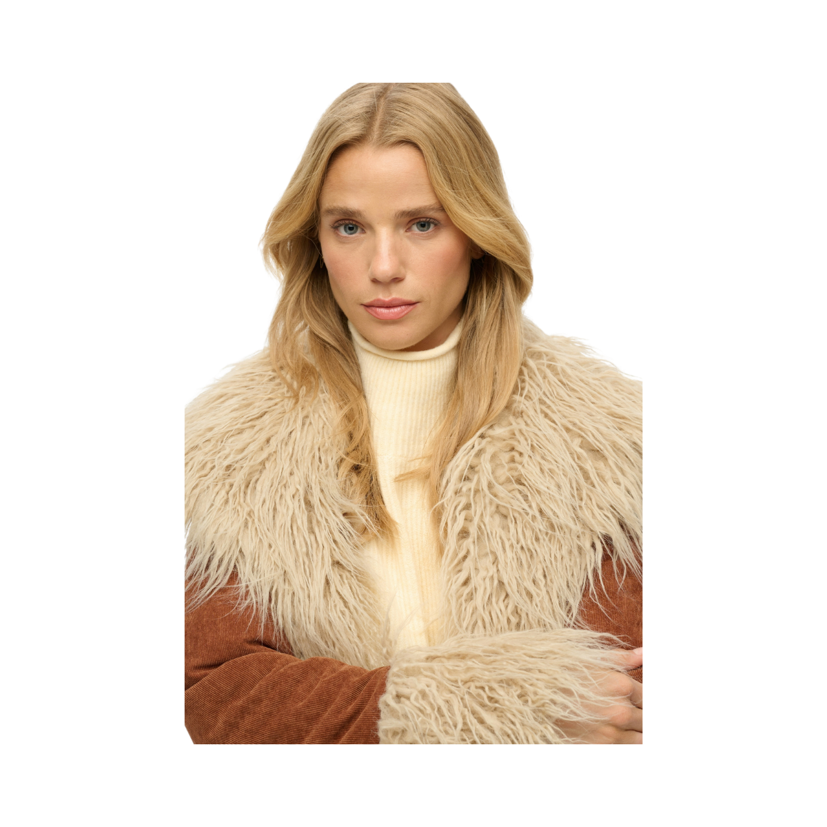 Long Afghan Coat - J8C Rustic Chestnut Brown