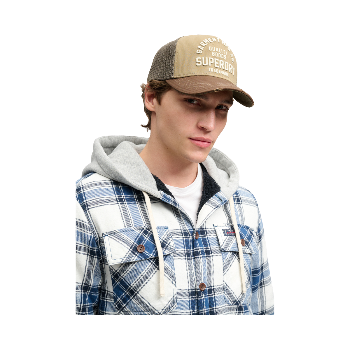 Dirt Road Bedford Trucker Cap - Bedford Tan