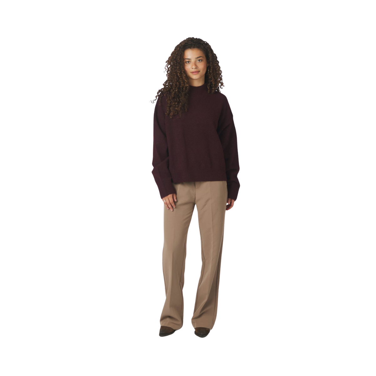 Alice Suit Pants - Dusty Brown