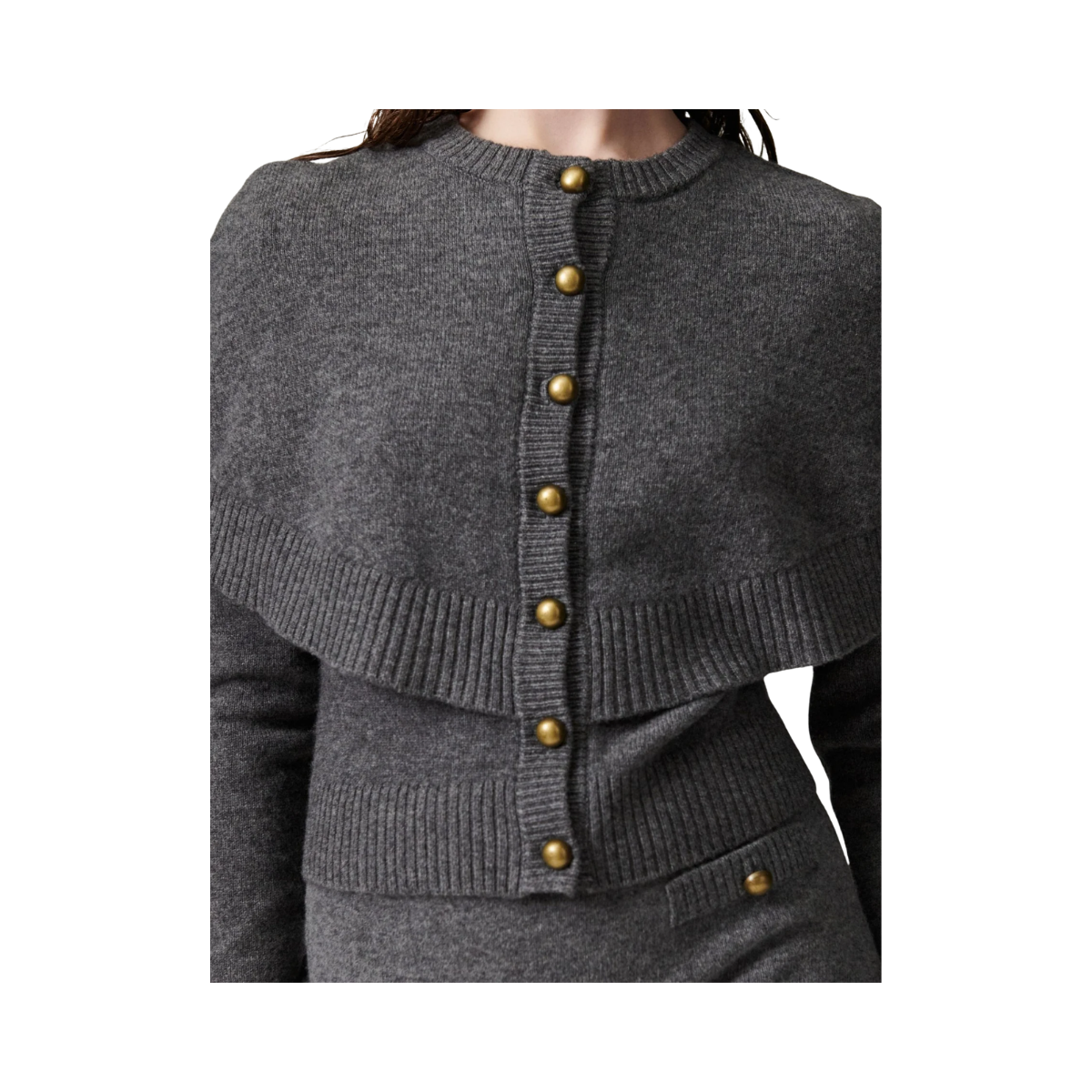 Ellie - Medium Grey Melange