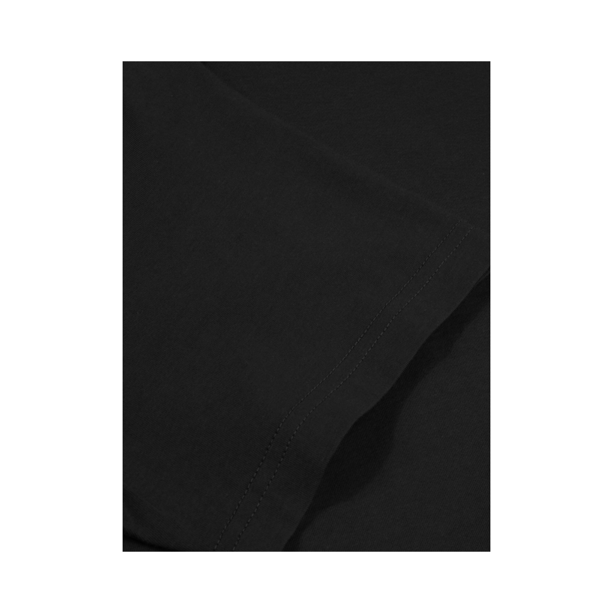 T-shirt Crew Neck Cotton - Black