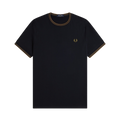 Twin Tipped T-Shirt - Navy/Bronze