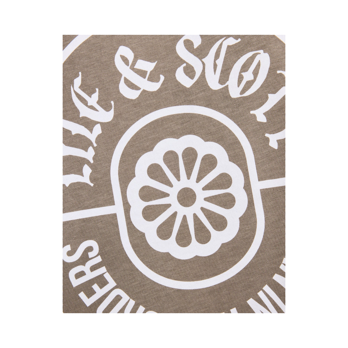 Borders Label Graphic T-shirt - White