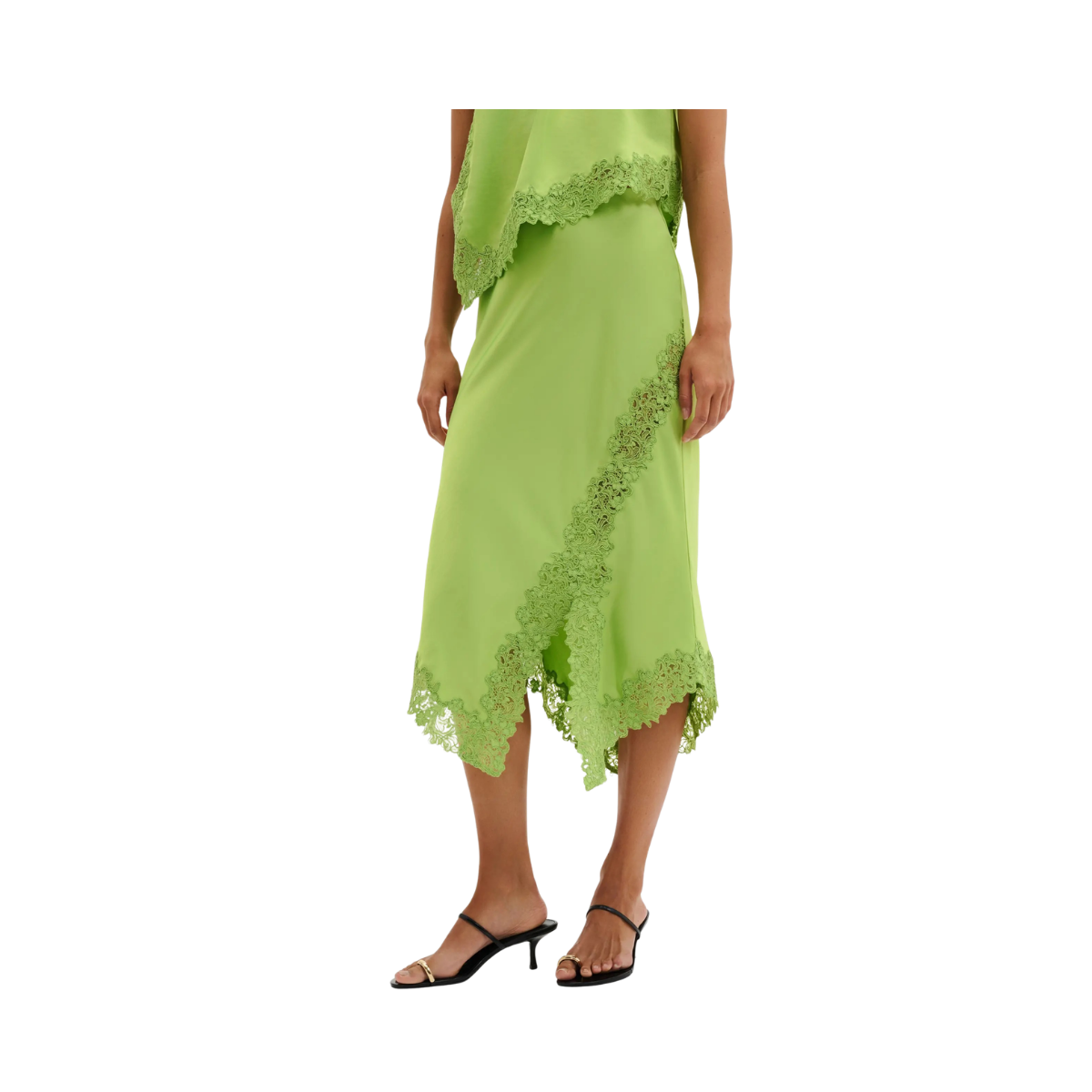 Heylin midikjol - Lime