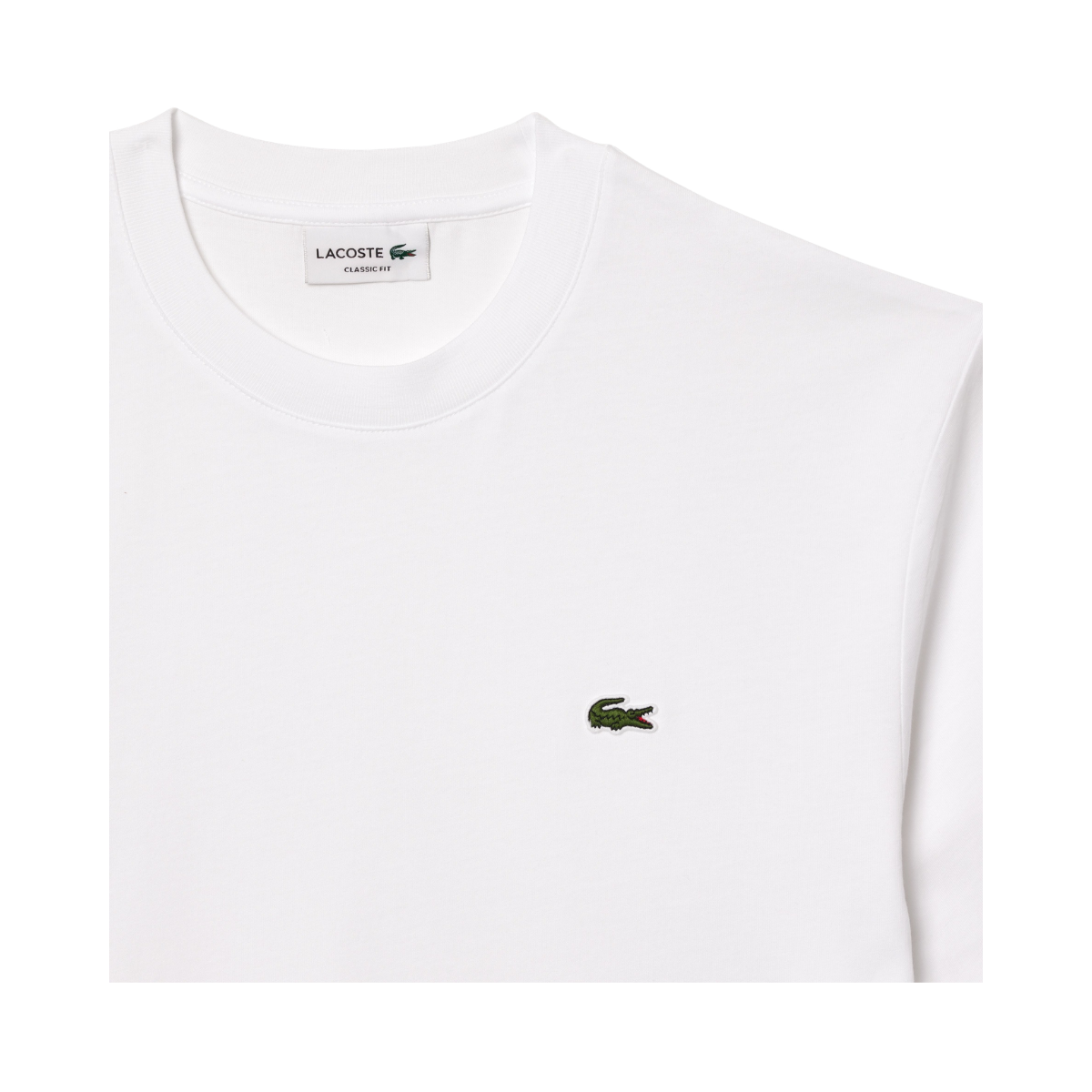Crewneck T-Shirts - White