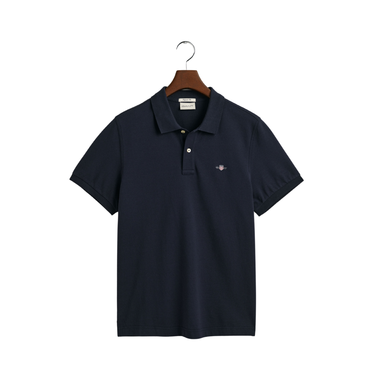 Shield SS Pique Polo - Evening Blue