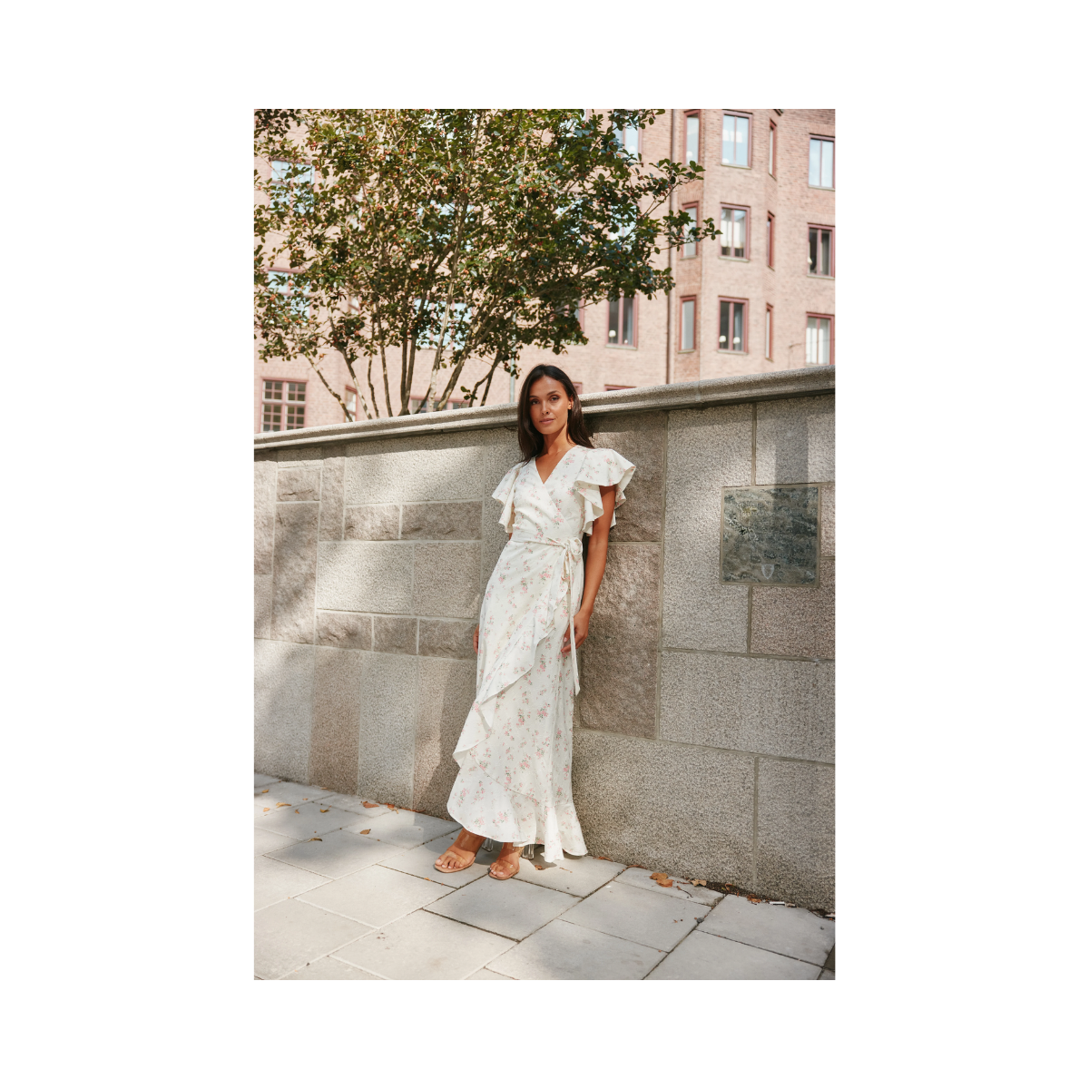 Shauni Dress - Pink Flowers
