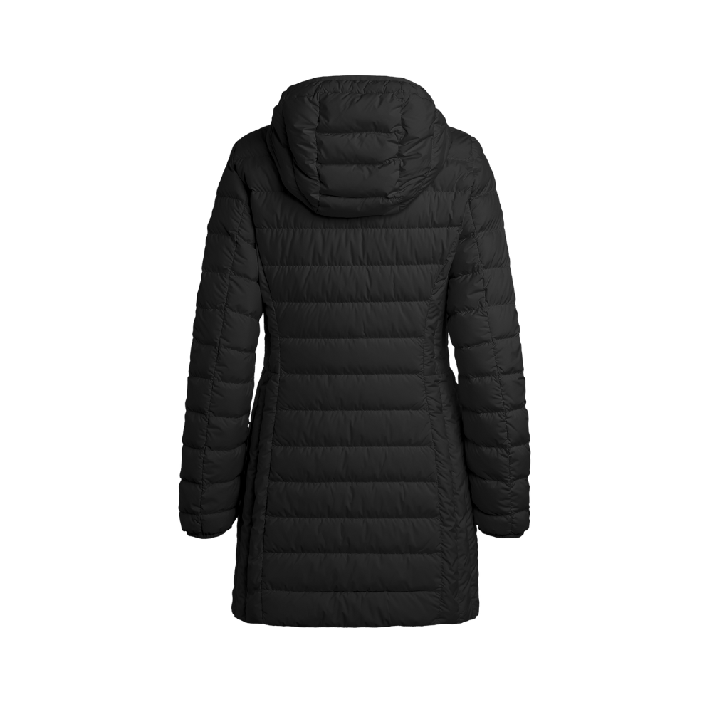 Irene Hooded Down Jacket - Black